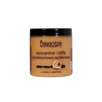 BINGOSPA Koncentrat 100% cynamonowo-kofeinowy z olejem baobabu 250g   